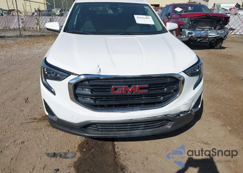 2020 GMC Terrain Fwd Sle from USA, damaged, VIN 3GKALMEV2LL320133